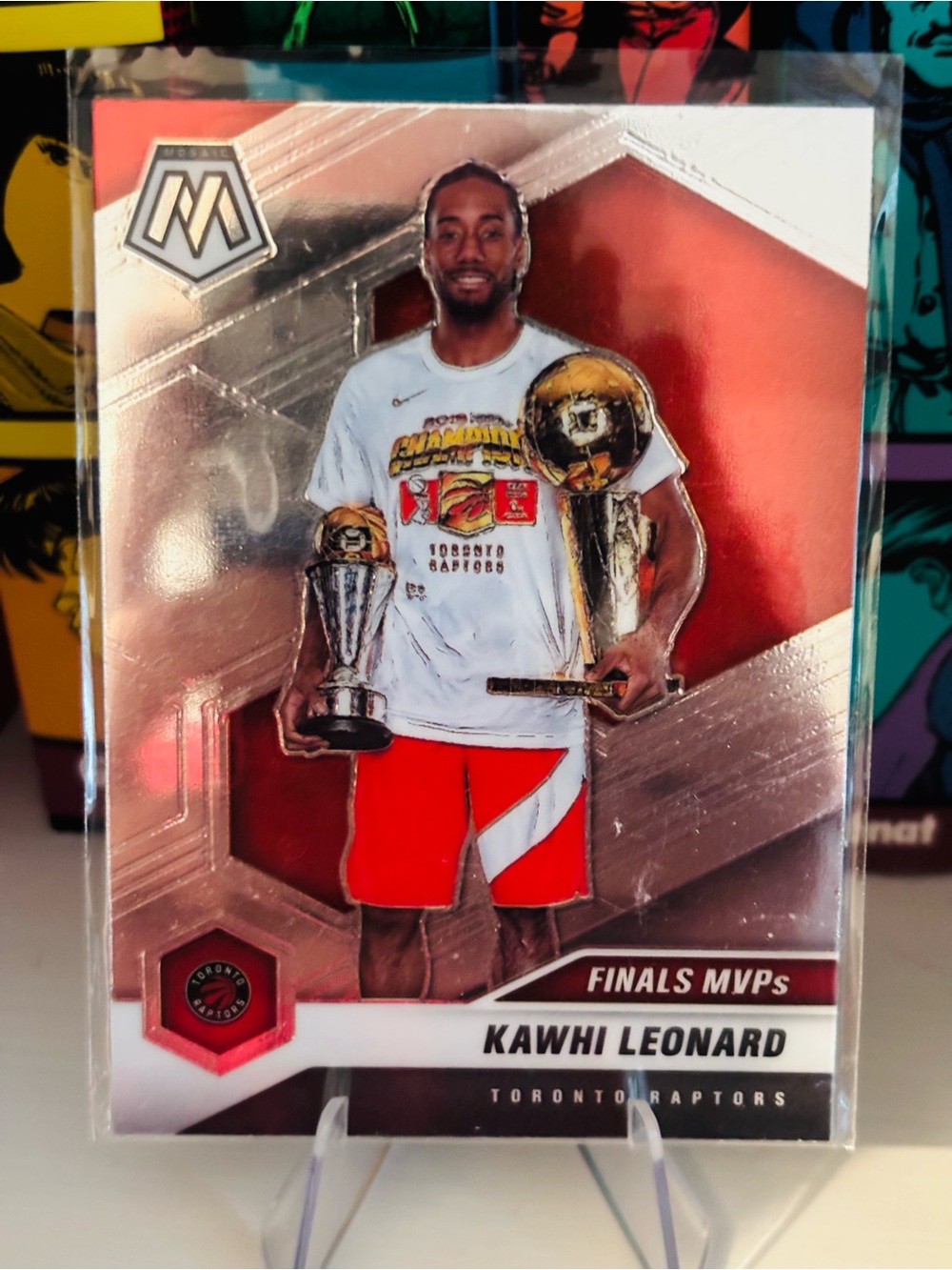 🏆 Kawhi Leonard 2020-21 Panini Mosaic – Finals MVPs #299 – Toronto Raptors